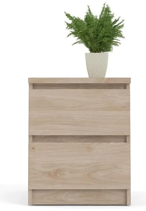 Nočný stolík v dekore duba Naia - Tvilum