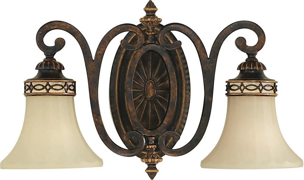 XXXLutz NÁSTENNÉ SVIETIDLO, 46,5/25,4/16,6 cm Elstead Lighting - Online Only bytové doplnky - 009093025602