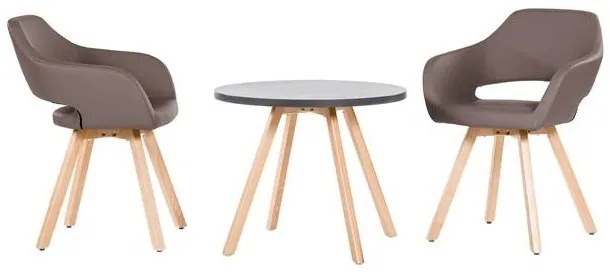 ANTARES Konferenčný stolík WOOD (okrúhly, štvorec)