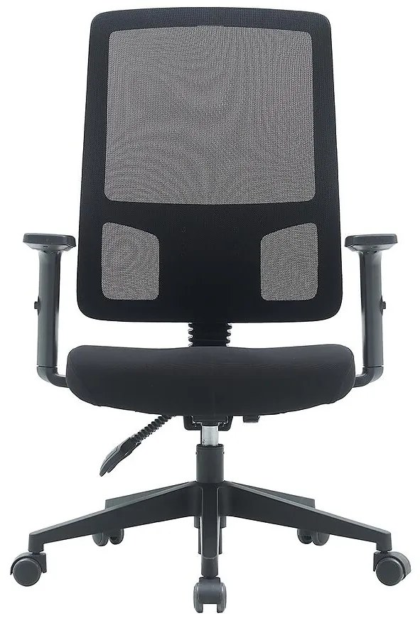 Otočné kreslo Popstar Mesh čierna