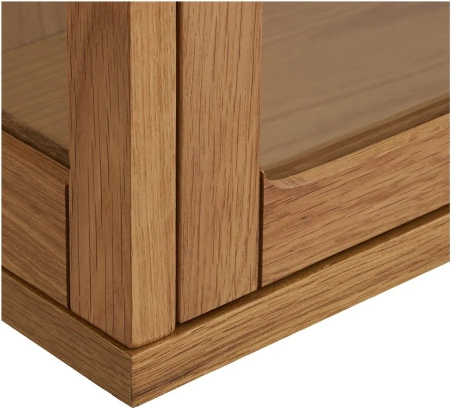 Závesná vitrína v prírodnej farbe 40x60x20 cm Zamora – House Nordic