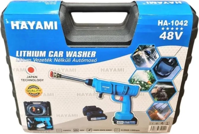 HAYAMI Vysokotlaková aku umývačka Hayami HA-1042