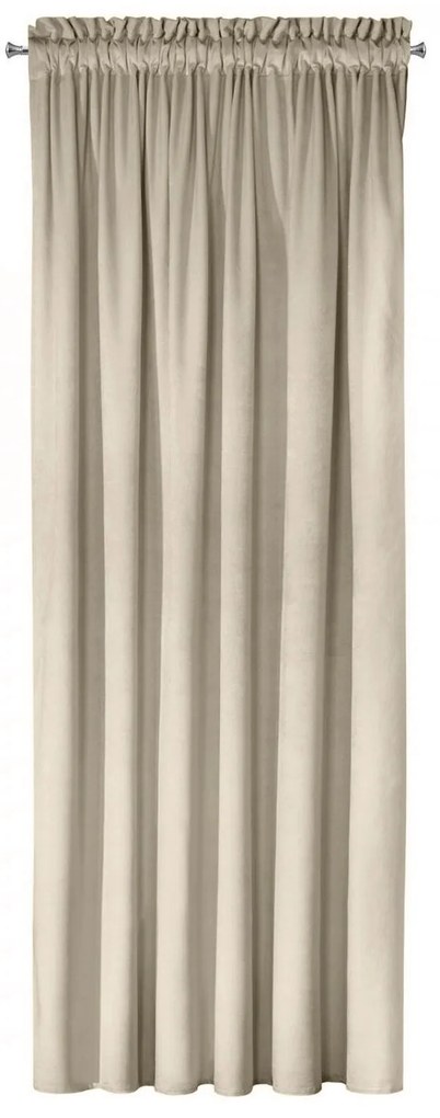 ZATEMŇOVACÍ ZÁVES NA PÁSKE MELANIE 140X270 CM SVETLOBÉŽOVÁ