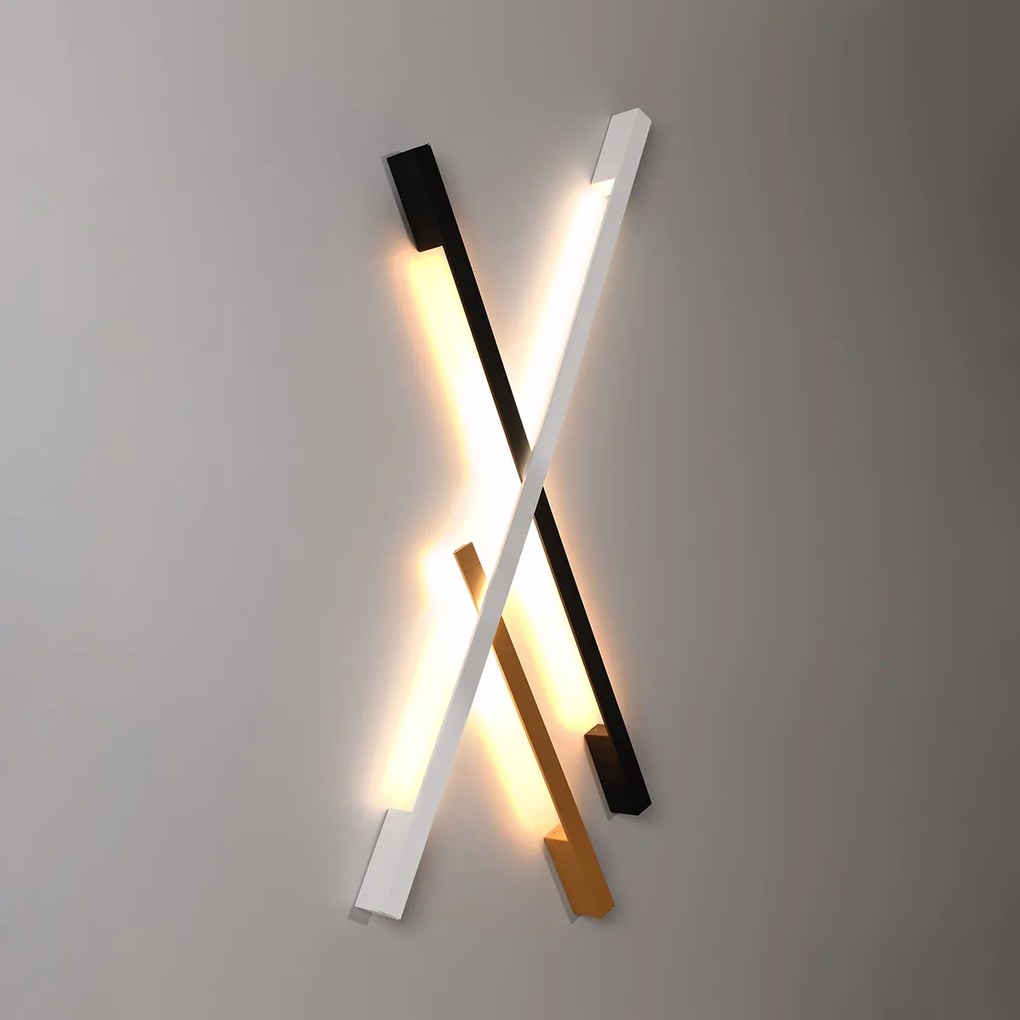 Nástenné LED svietidlo Sappo m, 1x LED 20w, 3000k, w