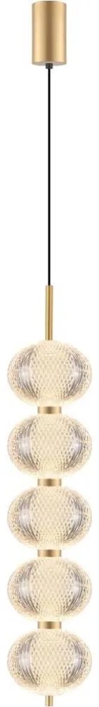 Zuma Line 003064-034756 - LED luster na lanku GALATEA LED/30W/230V zlatý