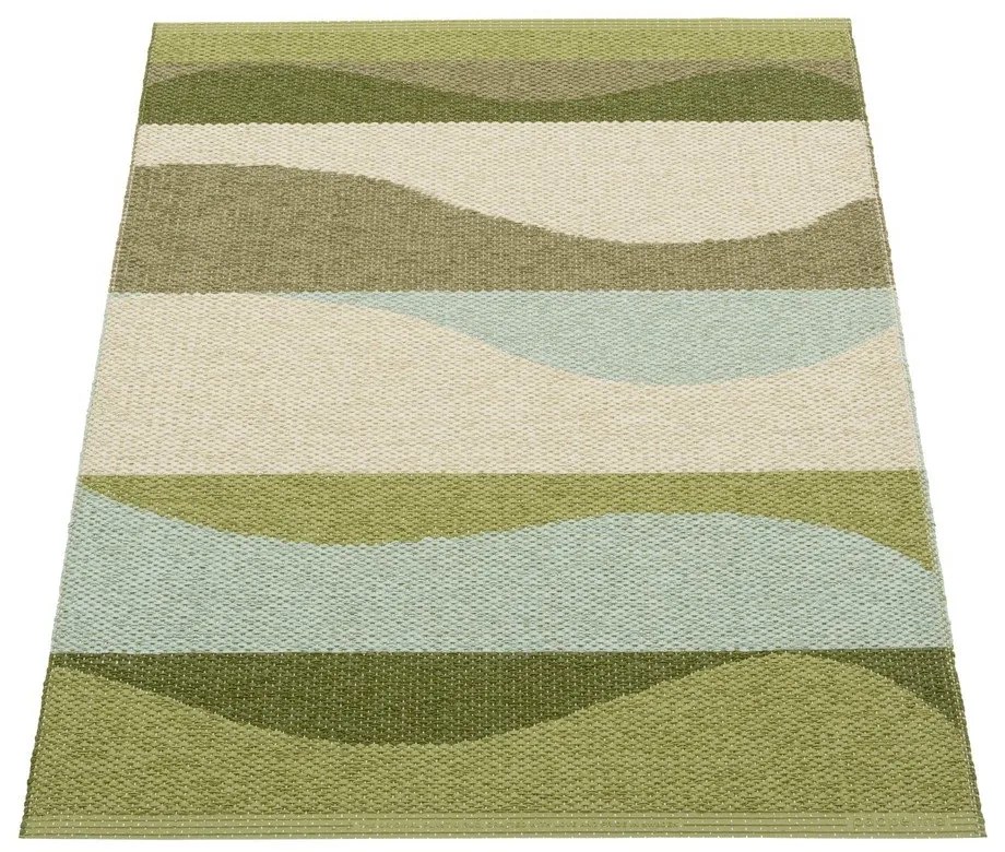 Zelený vnútorný a vonkajší koberec 70x100 cm Urvi Woods – Pappelina