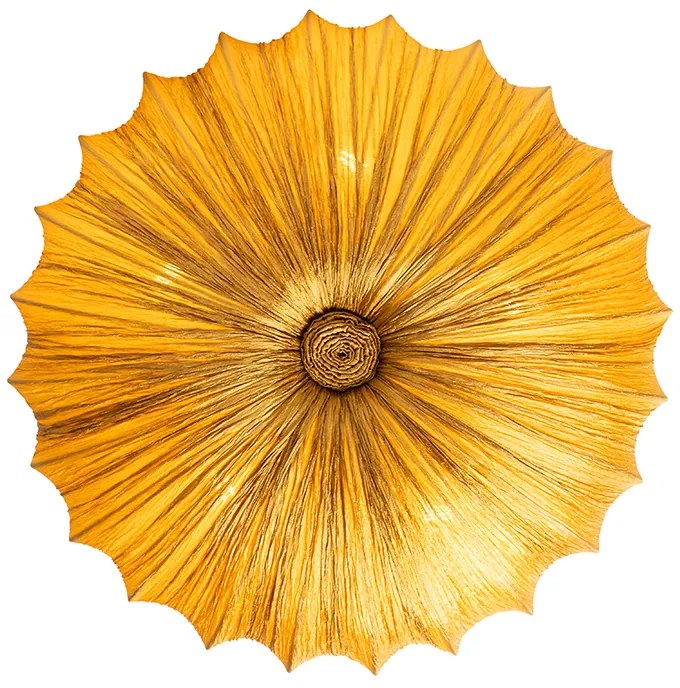 Dizajnové stropné svietidlo zlaté 60 cm 5-svetlo - Plu