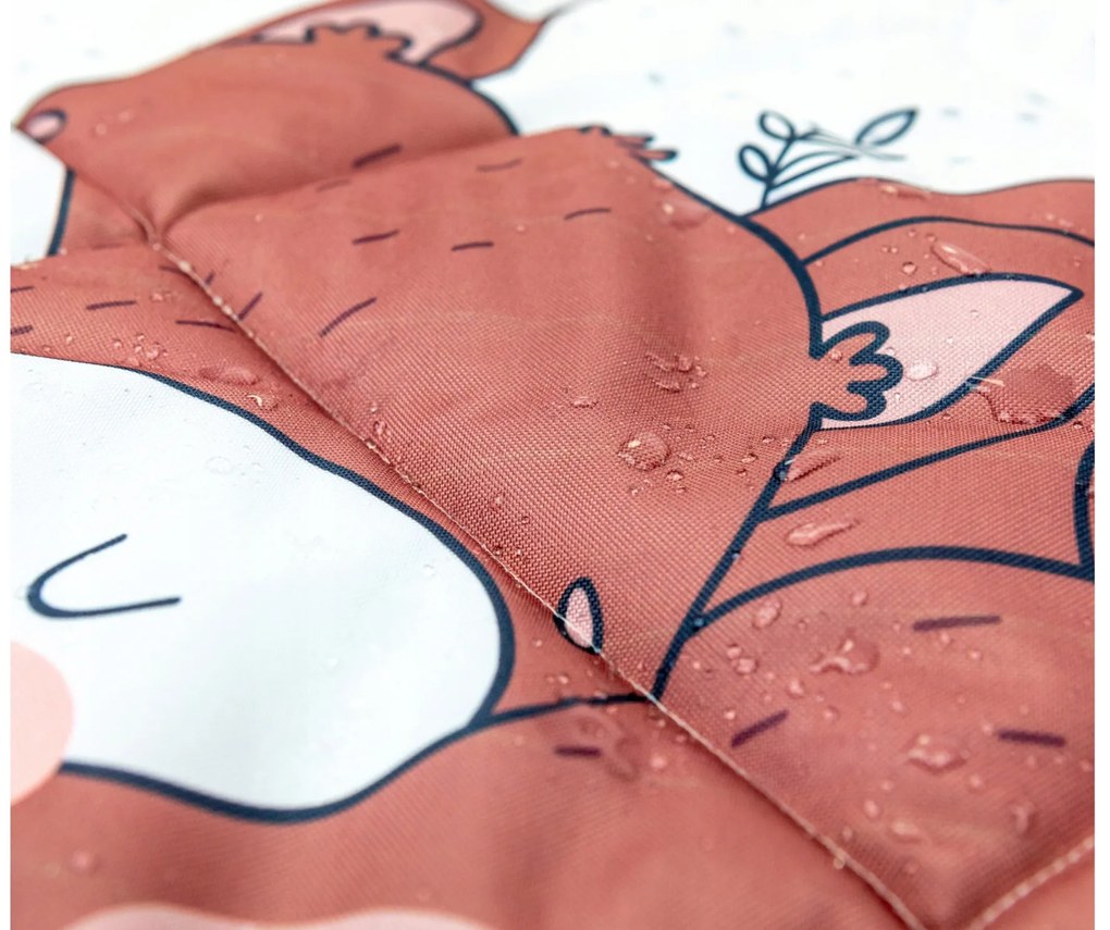 Obojstranná detská podložka na hranie Rozprávkový les 150x170 Farba: teepee