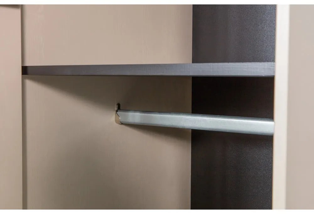 Krémová modulárna skriňa z borovicového dreva 50x200 cm Daily – vtwonen