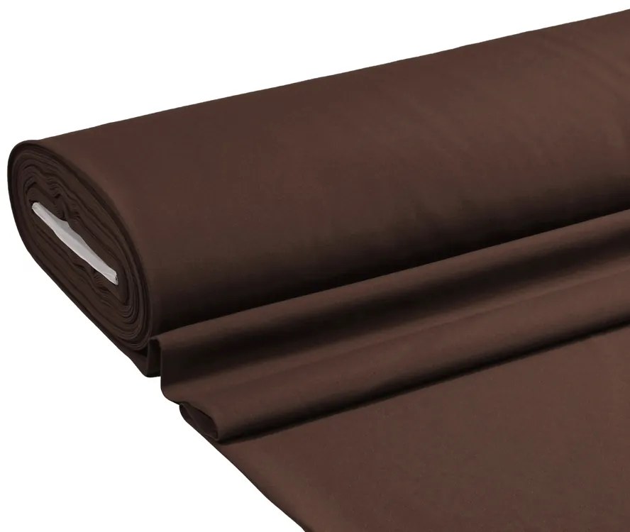 Biante Dekoračný záves Rongo RG-083 Čokoládovo hnedý 140x190 cm