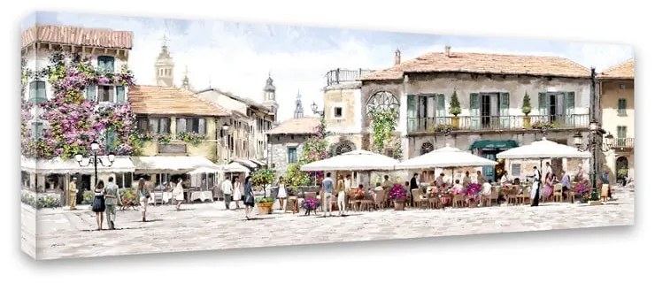 Obraz na plátne Styler Restaurant, 45 x 140 cm