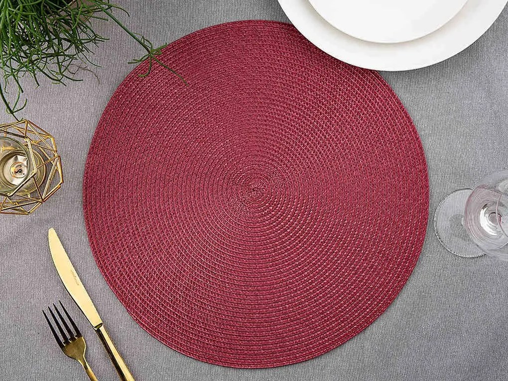 Prestieranie okrúhle, 38 cm, Altom Farba: Biela