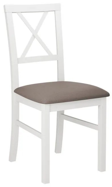 Stolička Figaro IV, Morenie: biela, Poťahové látky: Zetta 297