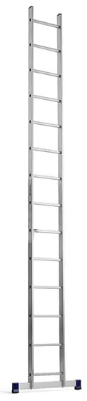 Hliníkový rebrík APEX, 14 schodíkov, výška 4000 mm