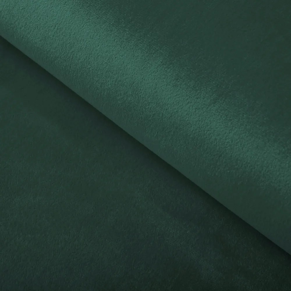 Biante Veľký zamatový oválny obrus Velvet Premium SVP-044 Lesná zelená 160x200 cm