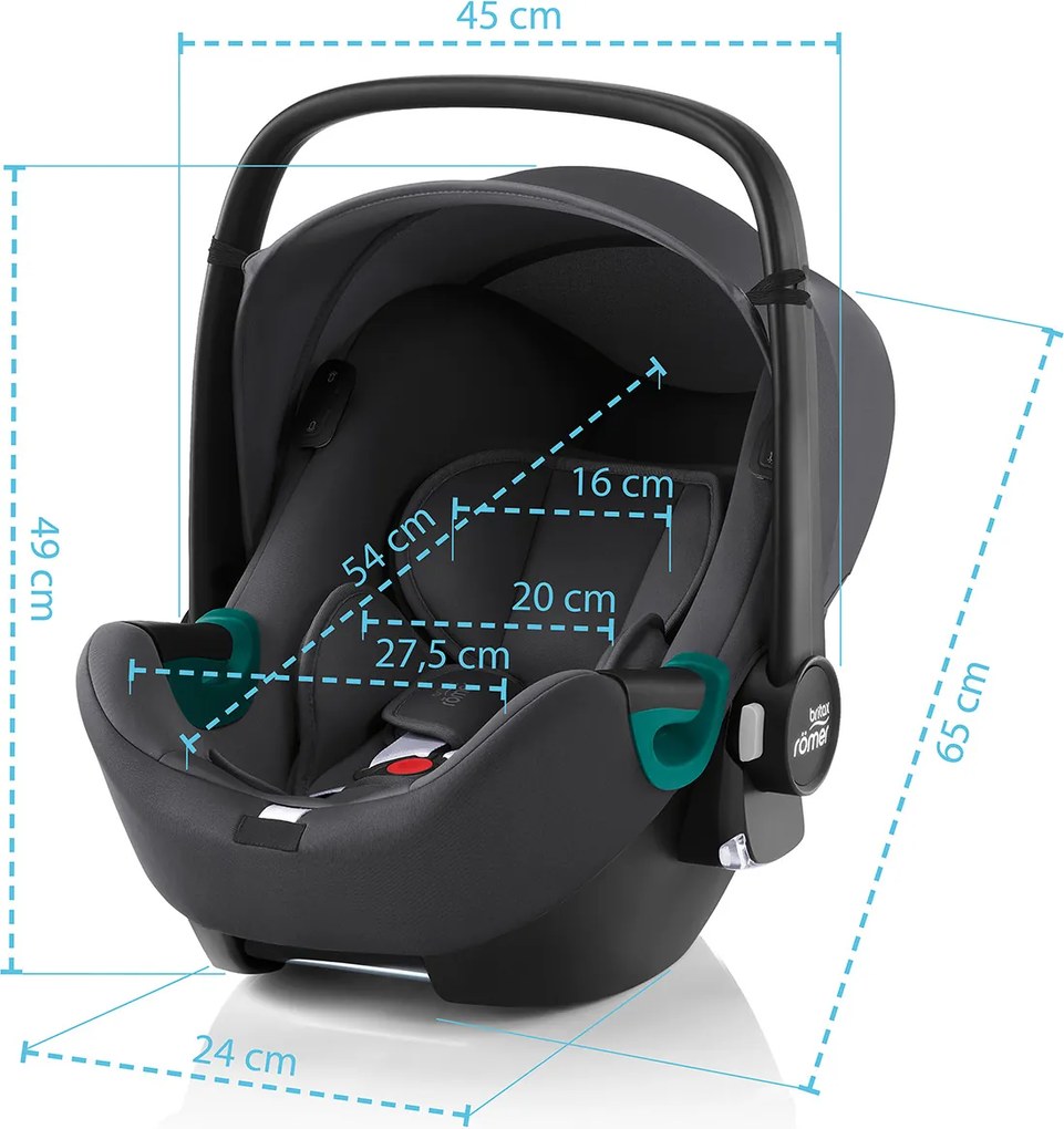 Autosedačka Baby-Safe iSense, Frost Grey