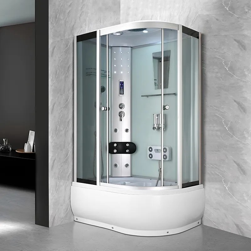 Terra Hydromasážny box WSH7106 LWS, 120x80 ľavý so saunou