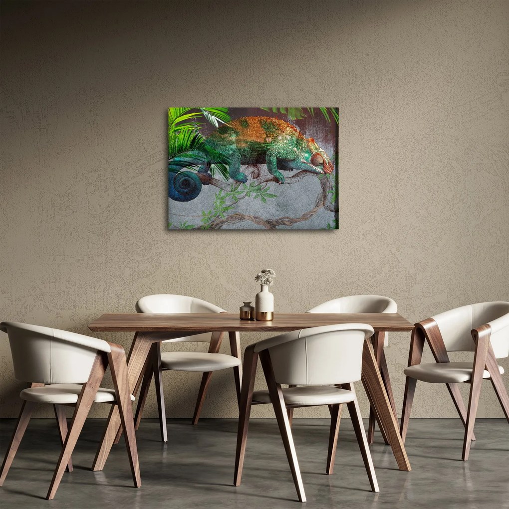 Obraz - Chameleon (70x50 cm)