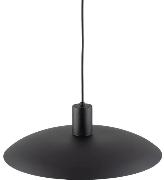 Luster na lanku ASTRA 1xE27/15W/230V pr. 41 cm čierna