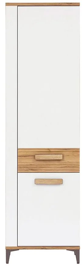 Regál Snobi Sb10 Dub Craft/Alpská biela