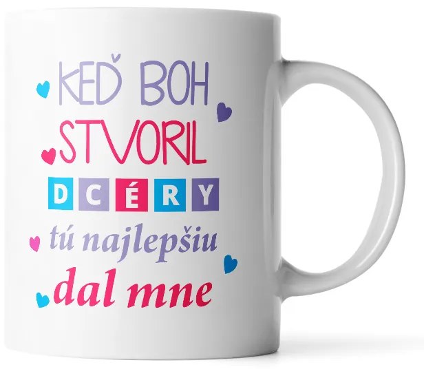 Sablio Hrnek Když Bůh stvořil dcery - 200 ml - espresso