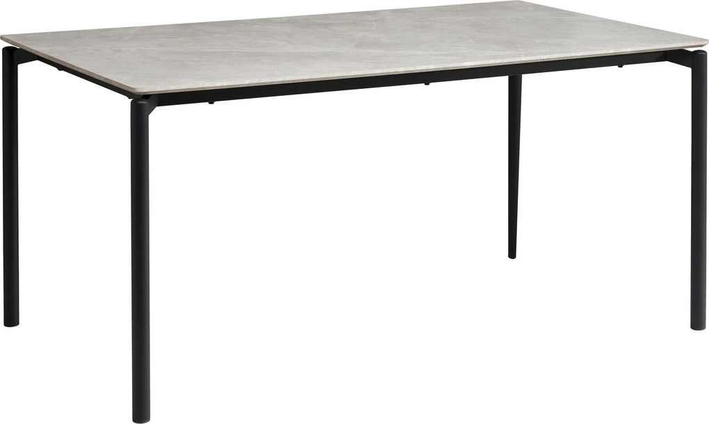 XXXLutz JEDÁLENSKÝ STÔL, sivá, 160/90/76 cm P & B - Online Only jedálne - 001467002702