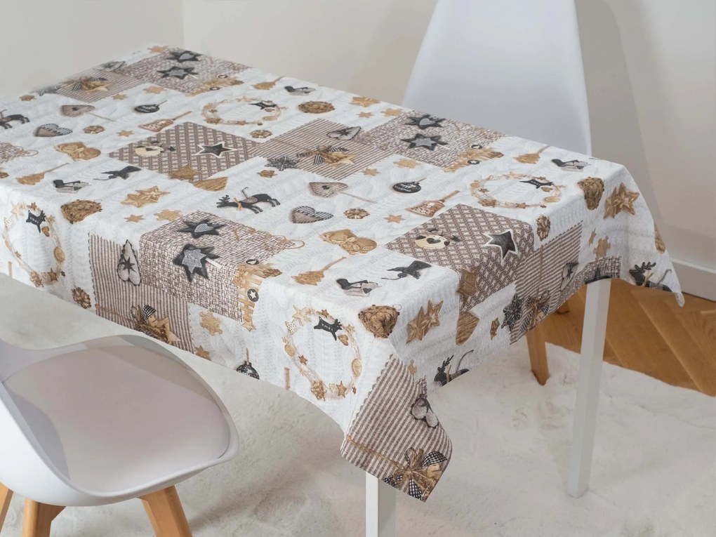 Vianočný obrus 140 × 180 cm – Xmas