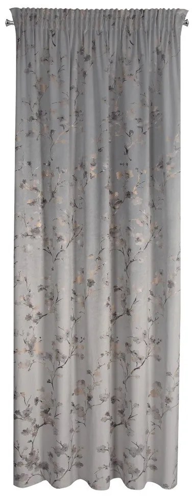 ZATEMŇOVACÍ ZÁVES NA PÁSKE SELENA 140X270 CM VZOROVANÁ