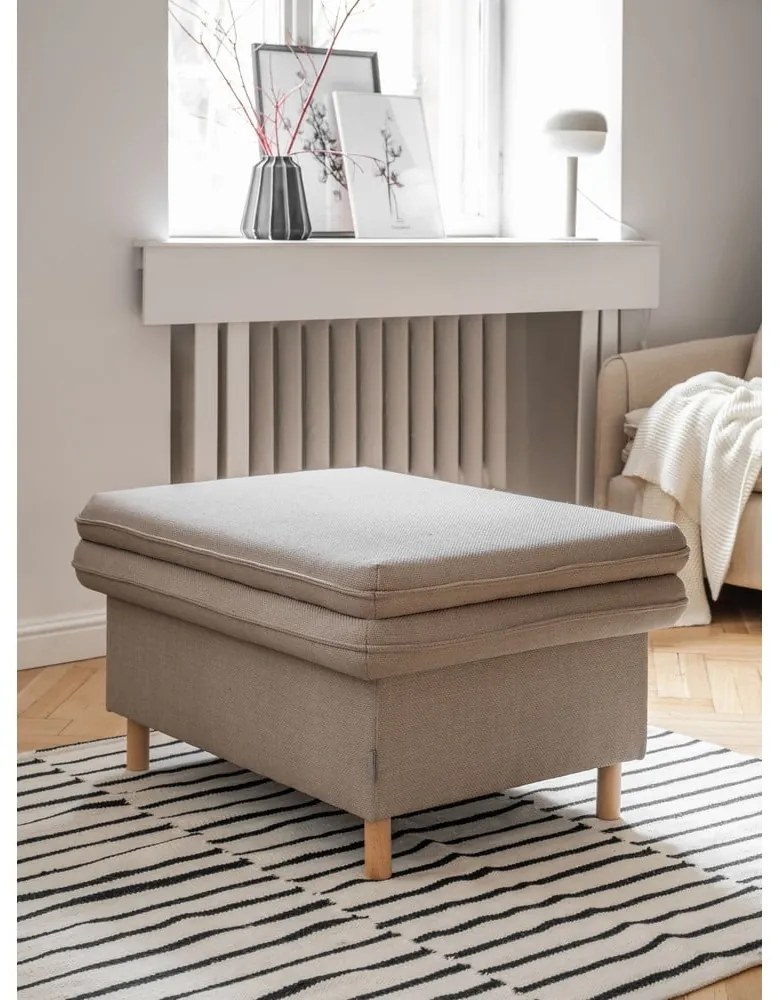 Svetlohnedá podnožka Simon – Miuform