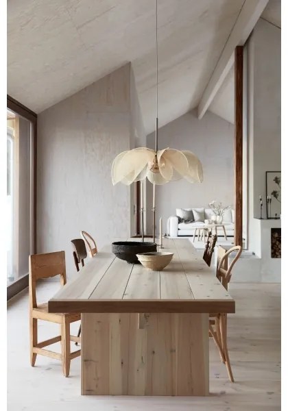 Markslöjd 108661 - Luster na lanku STYRKA 1xE27/40W/230V pr. 75 cm béžová