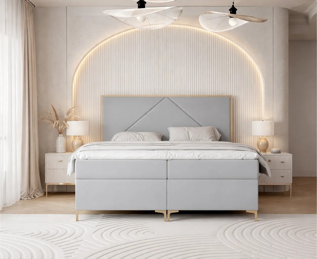 ČALÚNENÁ POSTEĽ S MATRACOM BELINE 180X200