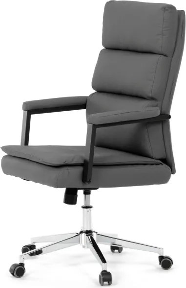 Kancelárska stolička sivá KA-D8104 GREY