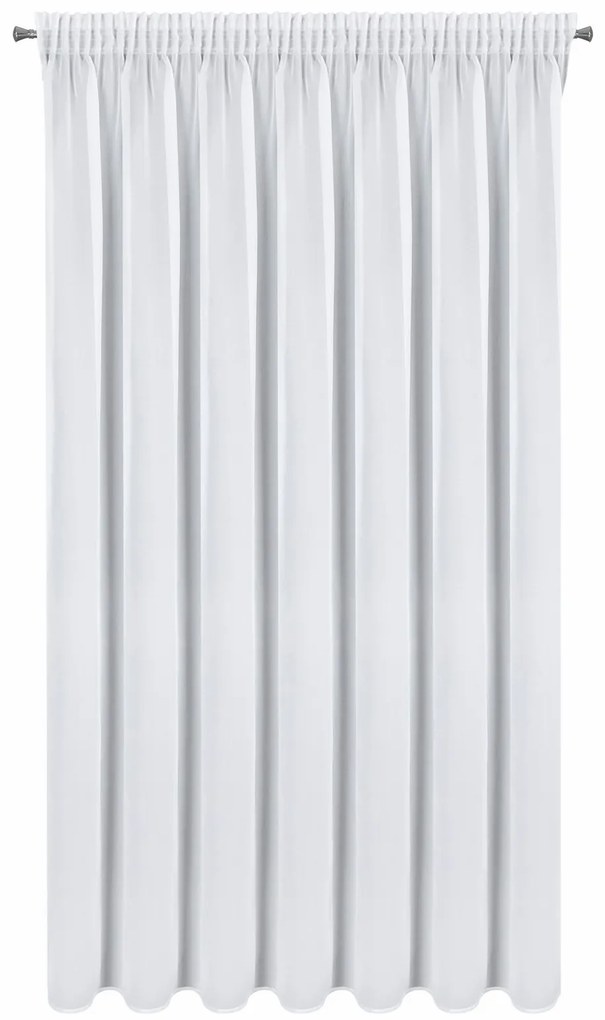 ZÁCLONA NA PÁSKE ARLETA 350X270 CM BIELA