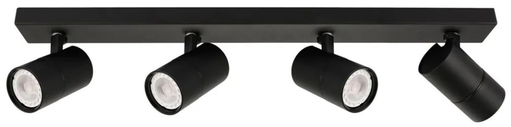 ITALUX SPL-2813-4B-BL - Bodové svietidlo LACONI 4xGU10/35W/230V čierna