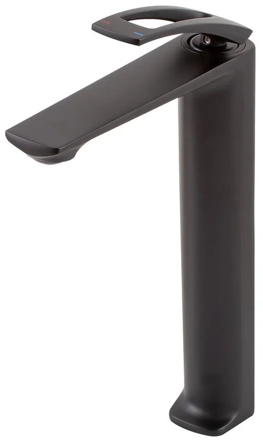 Cannes Black zvýšená umývadlová batéria