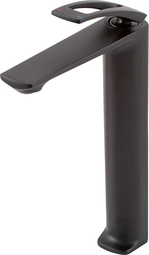 Cannes Black zvýšená umývadlová batéria