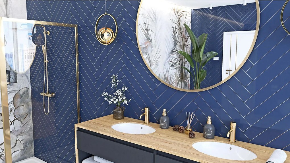 Rea Nel umývadlo, 47 x 39 cm, biela, REA-U6330