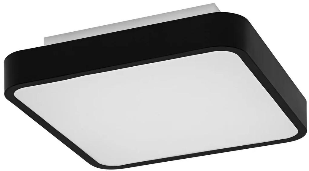 LEDVANCE Sapho, ORBIS BACKLIGHT stropné svietidlo, 350x350mm, WIFI RGB + stmievateľné, 2800lm, 28W, čierna