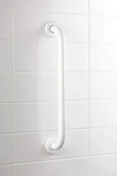 BISK Erga HANDICAP "PRO", rovné madlo 400mm, 25mm, biela, ERG-04780