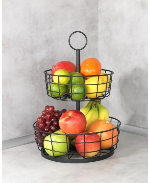 WENKO 88740800 - Kôš LOFT 28 x 39 cm, čierny