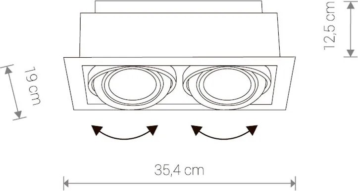 Svietidlo Nowodvorski DOWNLIGHT WHITE 9574