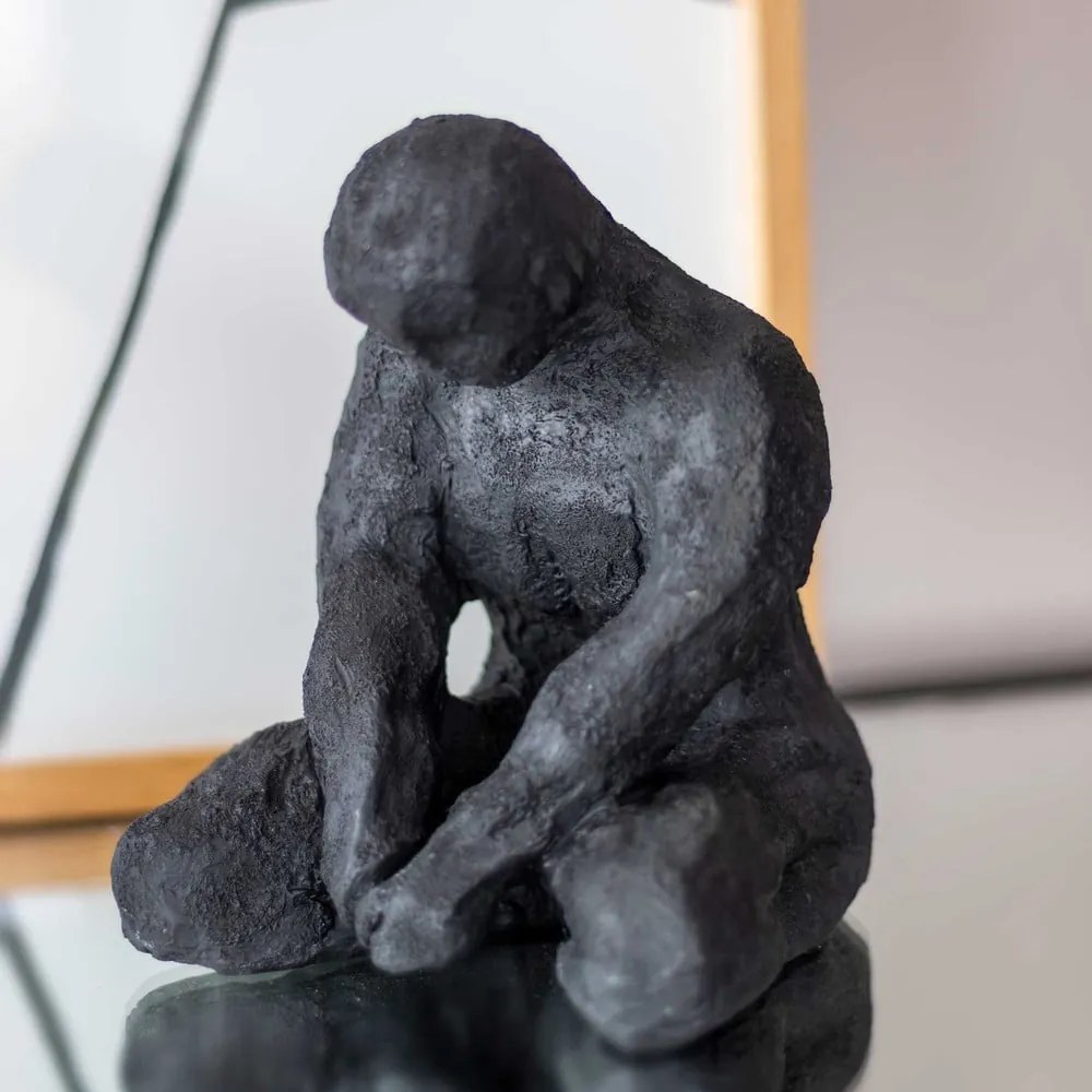 Soška z polyresínu (výška 15 cm) Meditating Man – Mette Ditmer Denmark