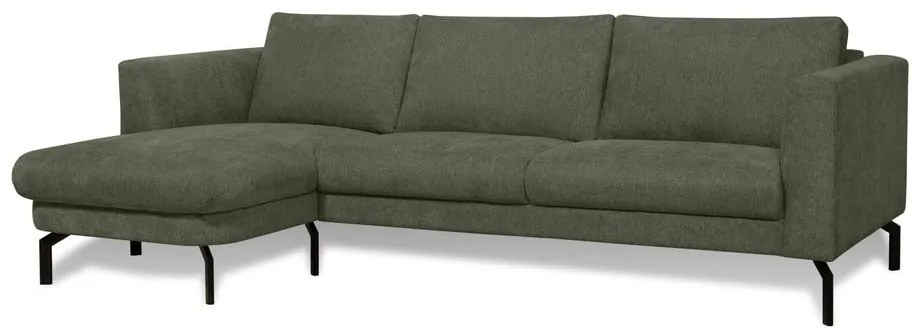 Tmavozelená rohová pohovka (ľavý roh) Gomero – Scandic