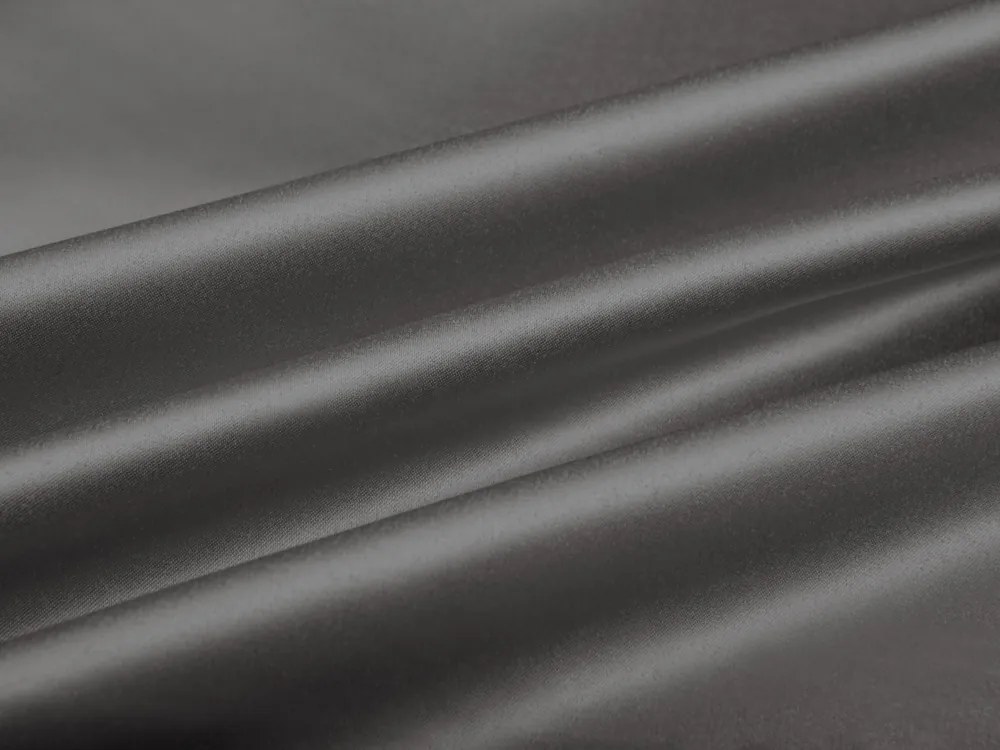Biante Saténový záves LUX-004 Sivohnedý 140x140 cm