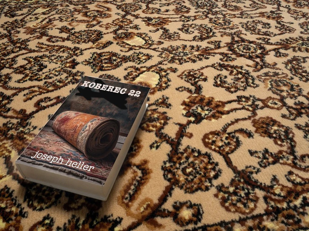 Kusový koberec Samira New Beige 12002-050, 60x110, béžová, chodba / predsieň, Spoltex