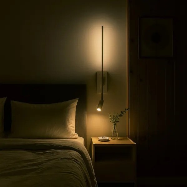 LED nástenné svietidlo TORCH LED/6W/230V + LED/3W biele