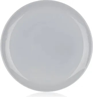 Plytký tanier Diwali 25 cm, šedé sklo%