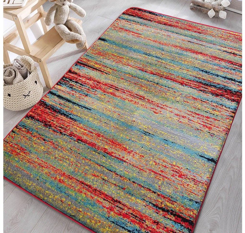 DY Farebný pruhovaný koberec Nair Rozmer: 200 x 290 cm