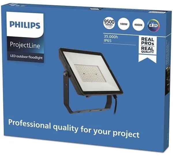 Philips - LED Vonkajší reflektor PROJECTLINE LED/100W/230V IP65 4000K