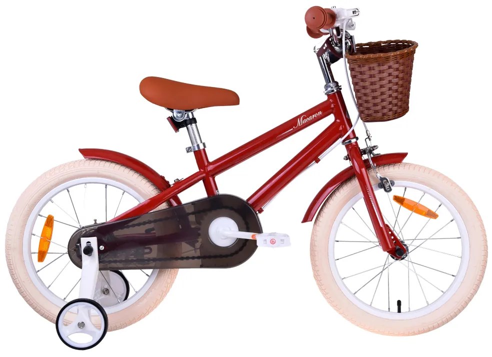 Detský bicykel 16" MACARON 16B-6.3 RoyalBaby RO0175 - tehlový